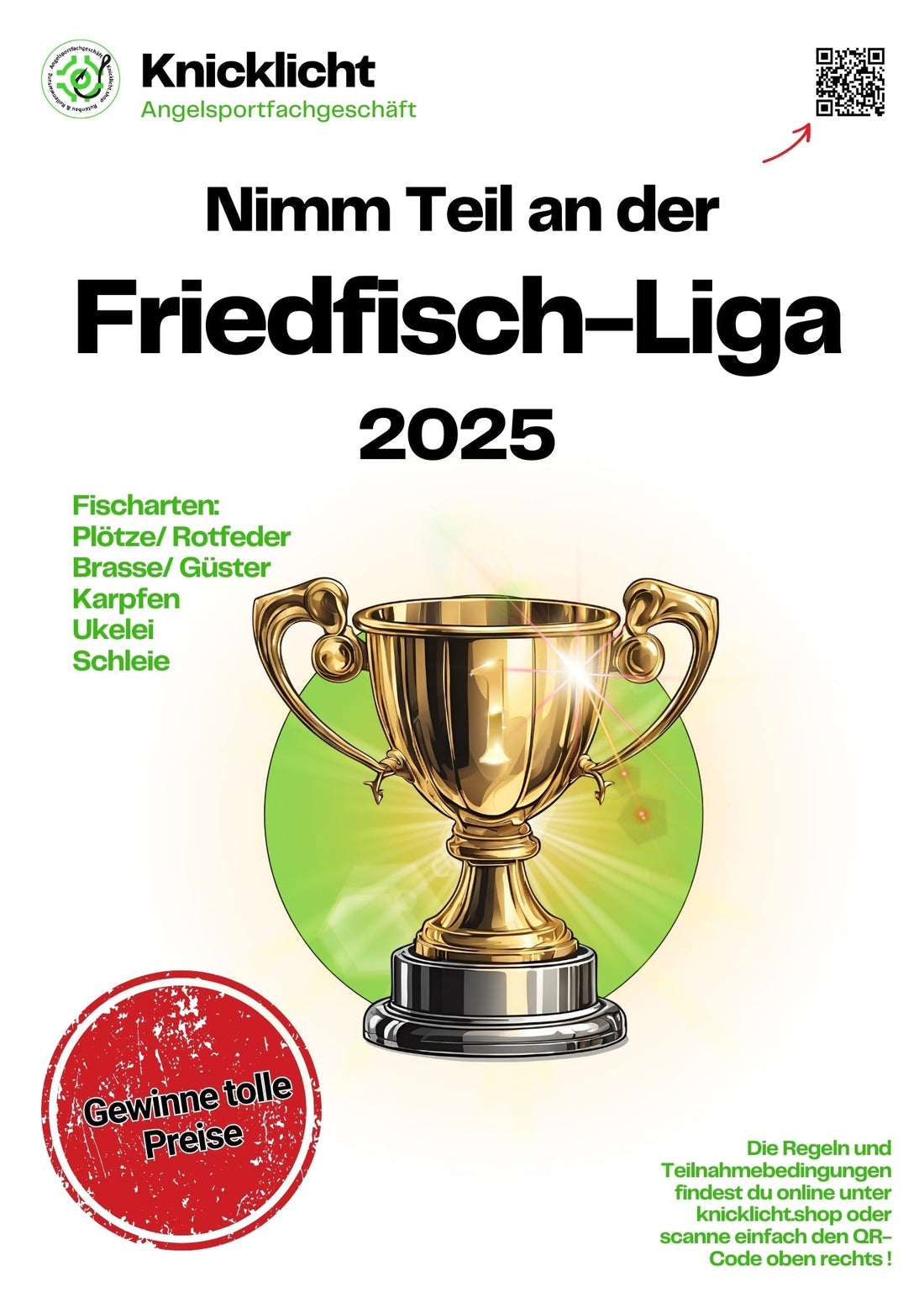 Friedfisch-Liga 2025 - Knicklicht GmbH