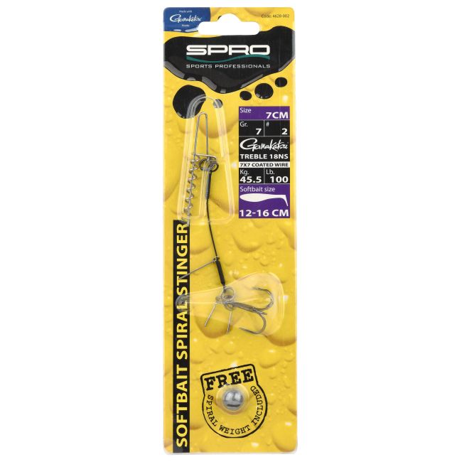 SPRO Softbait Stinger System 7x7 9cm - Knicklicht GmbH