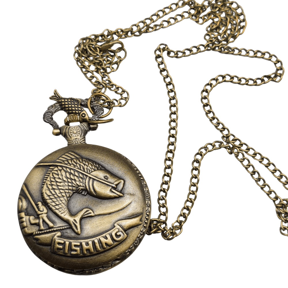 Taschenuhr mit Fisch - Knicklicht GmbH