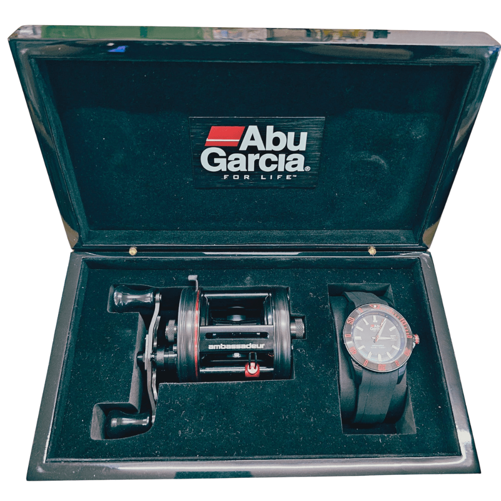 Abu Garcia Abu Garcia N.B. - Ambassadeur New Century Edition Ursprung Rolle RH + Uhr - Knicklicht GmbH