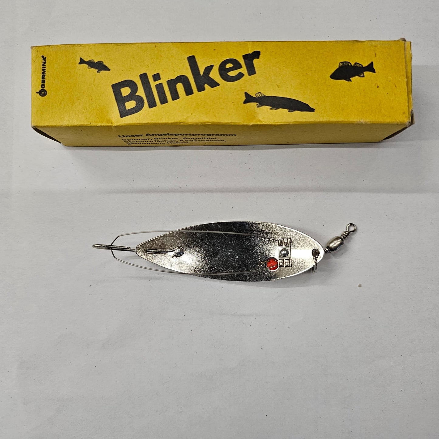 Vintage DDR Kraut-Blinker 15g Silber