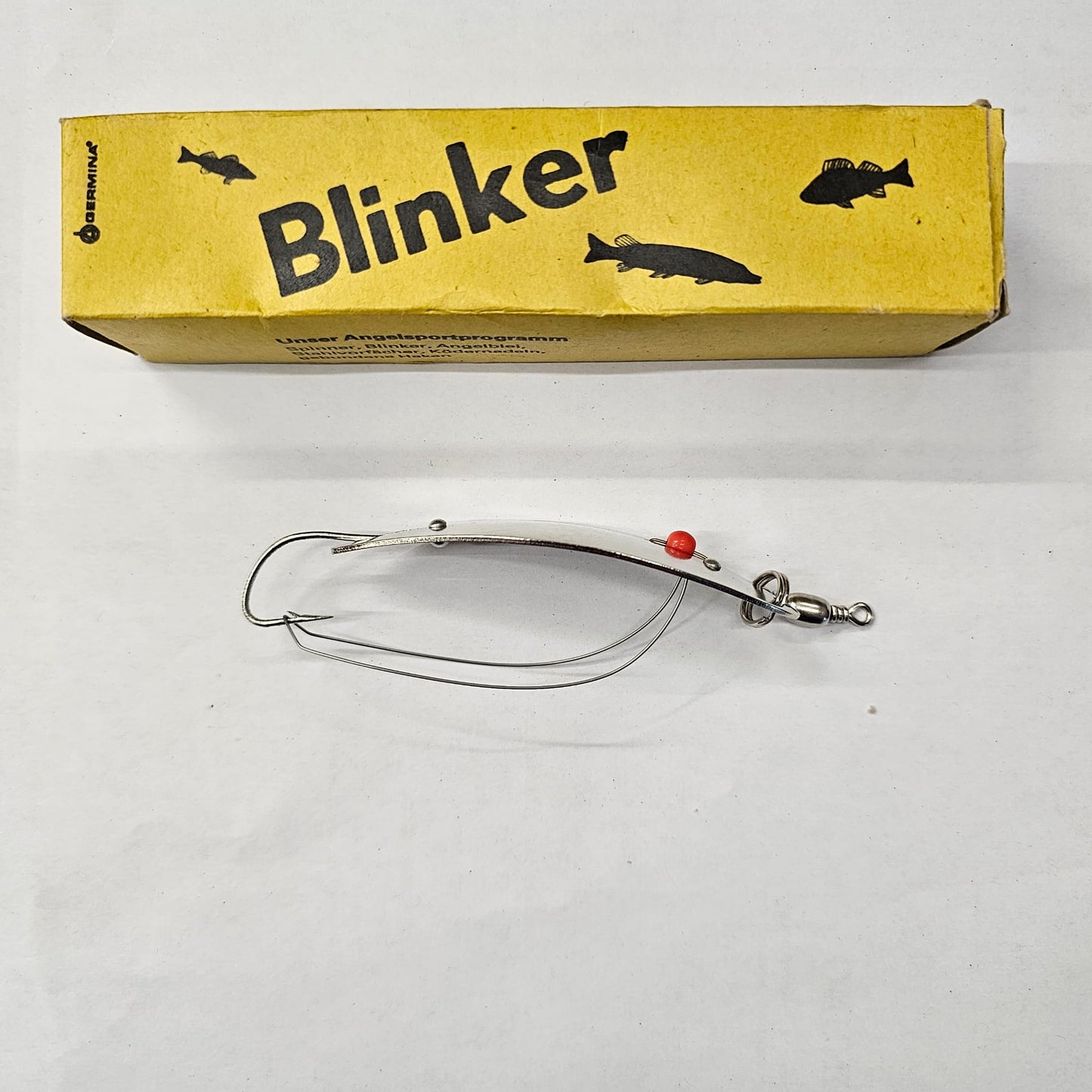 Vintage DDR Kraut-Blinker 15g Silber