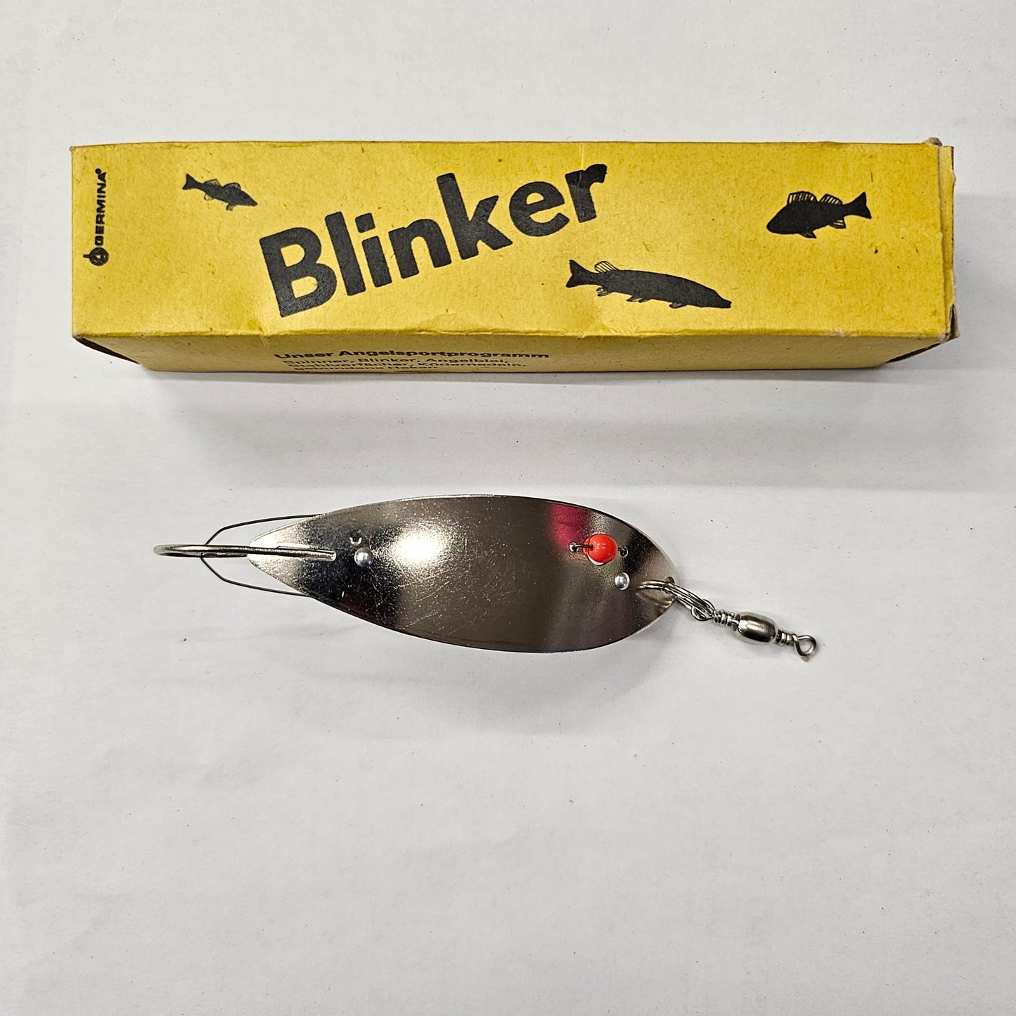 Vintage DDR Kraut-Blinker 15g Silber