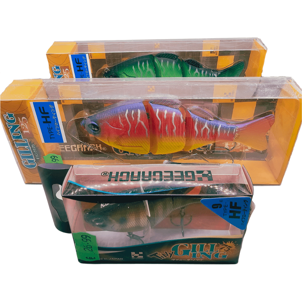 GEECRACK GILLING Swimbait - Knicklicht